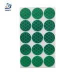 Reflective Stickers - Green High Intensity Prismatic Reflective Dots Circle Sticker
